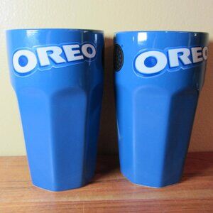 13 oz oreo cookie milk cups glasses 2023 frankford - pair of 2 (W4591)